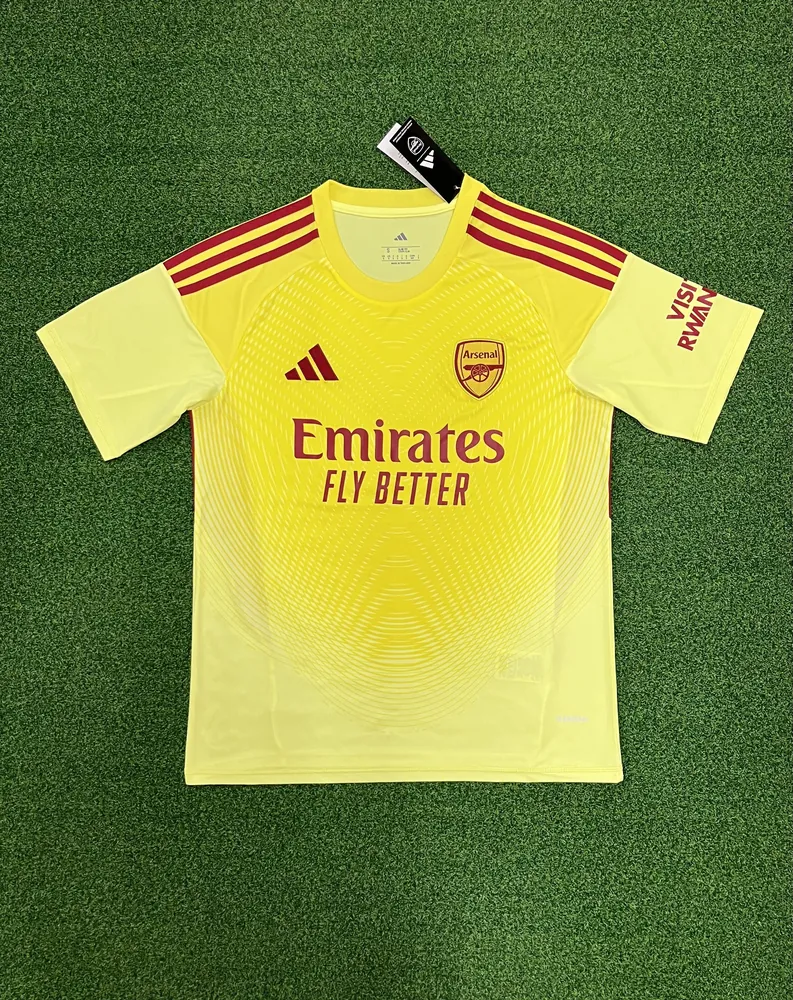 Arsenal 2025-26 Camisa Goleiro - Amarelo — main view