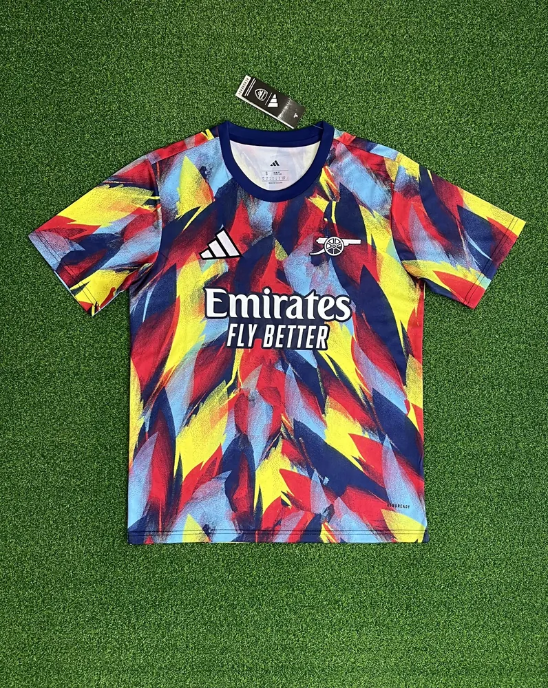Arsenal 2025-26 Camisa Pré-Jogo — main view