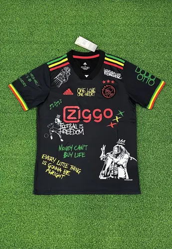 Ajax 2021-22 Collaboration Edition Jersey (Bob Marley One Love)