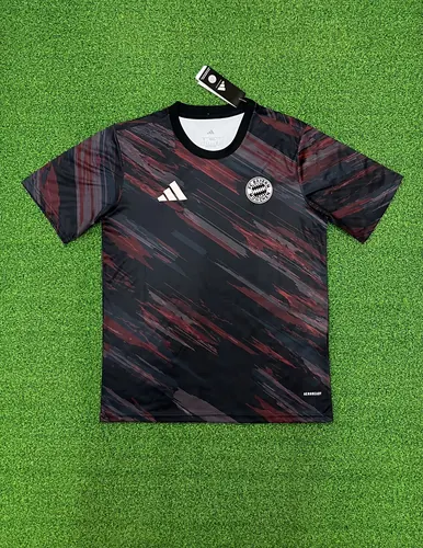 Bayern Munich 2025-26 Training Shirt - Red/Black