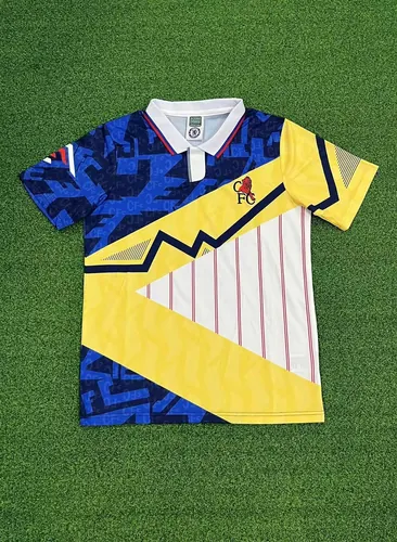 Chelsea Retro Jersey (Retro Yellow-Blue)