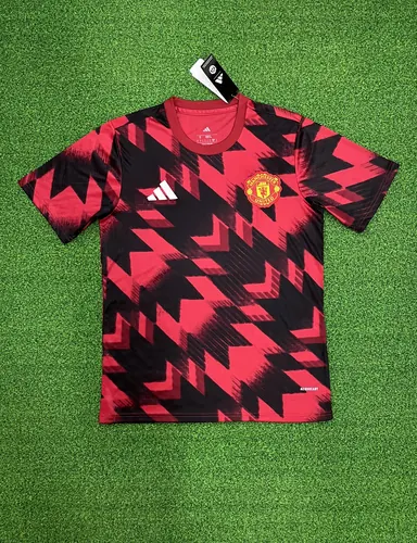 Manchester United 2025-26 Training Shirt - Red/Black