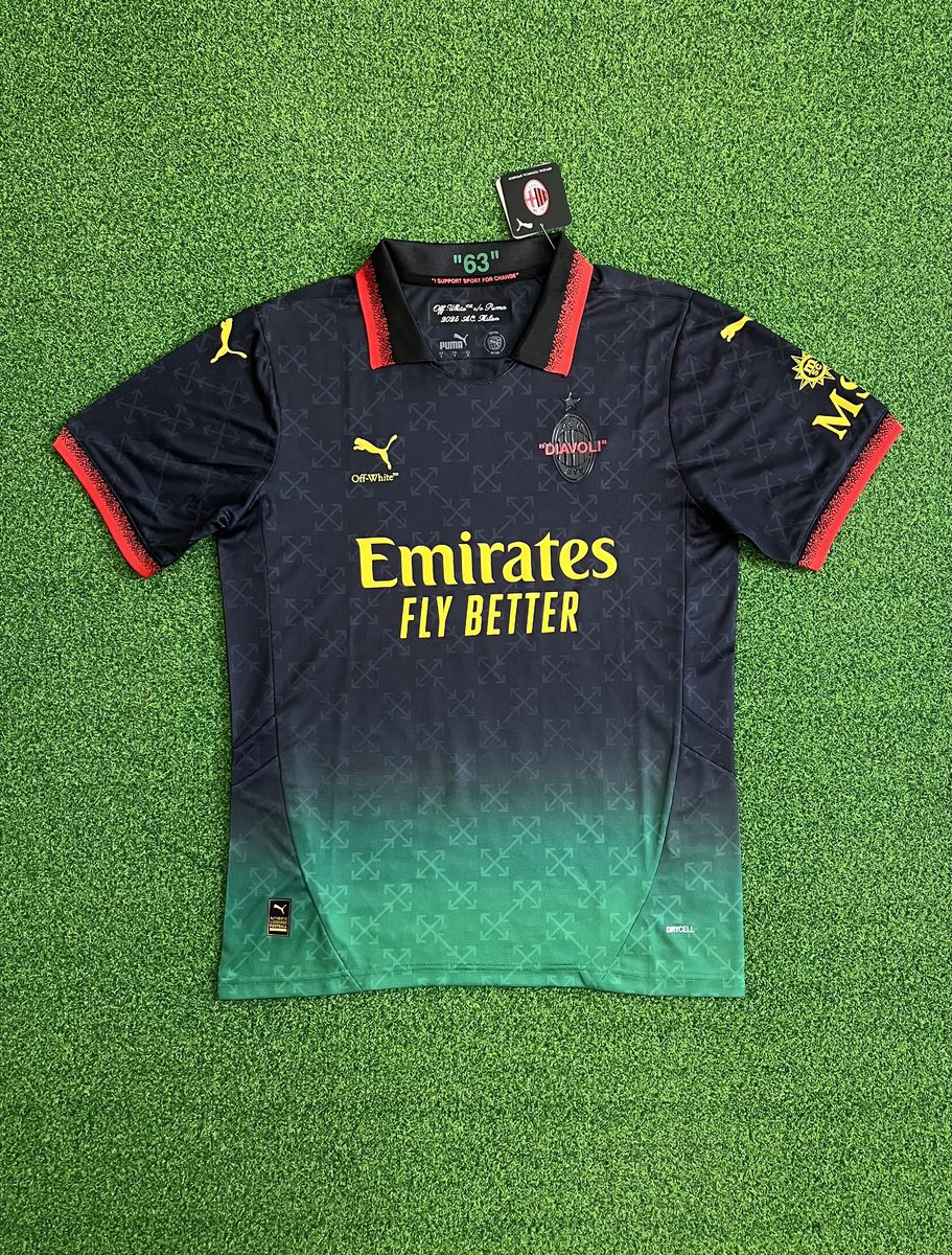 AC Milan Collaboration Edition Jersey - Black