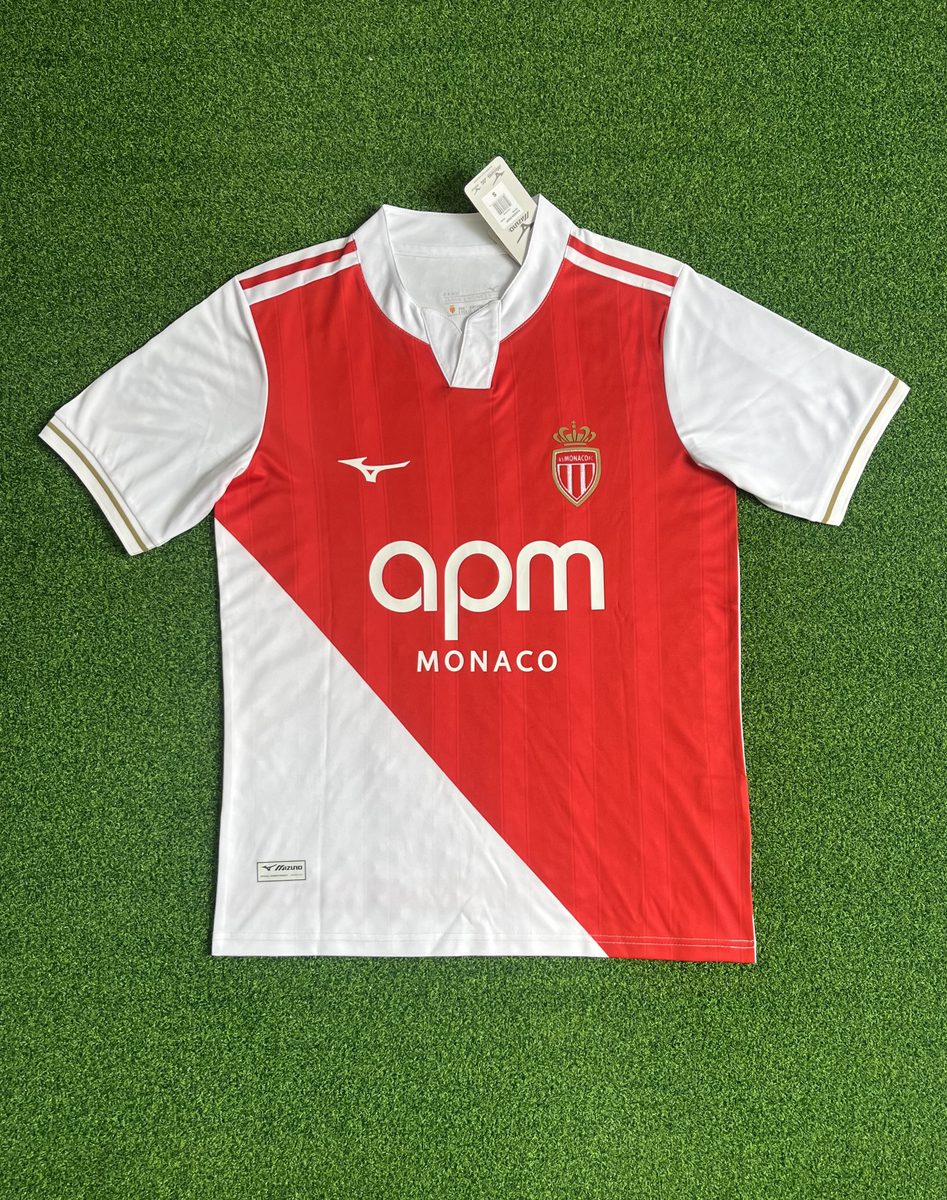 AS Monaco 2025-26 Home Jersey