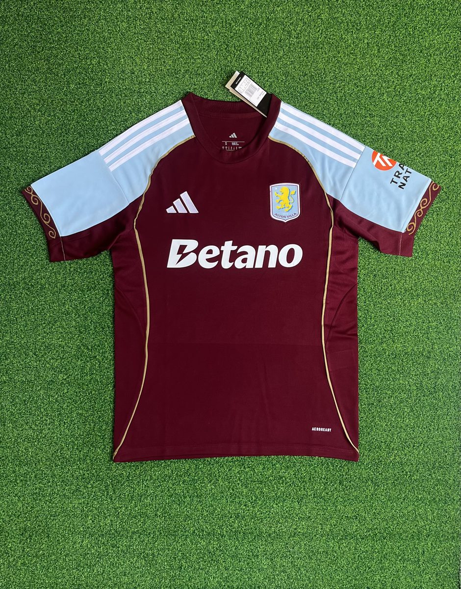 Aston Villa 2025-26 Home Jersey