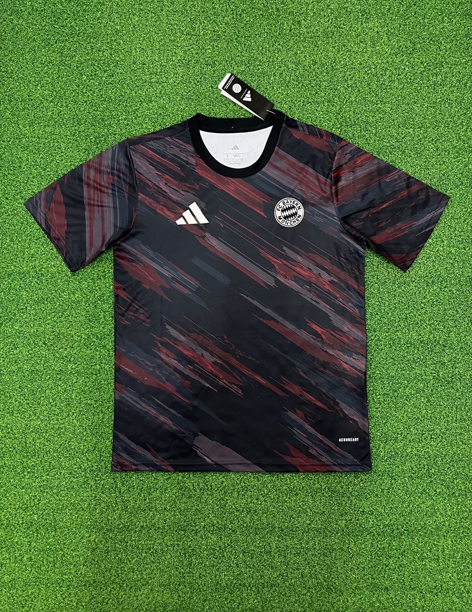Bayern Munich 2025-26 Training Shirt - Red/Black
