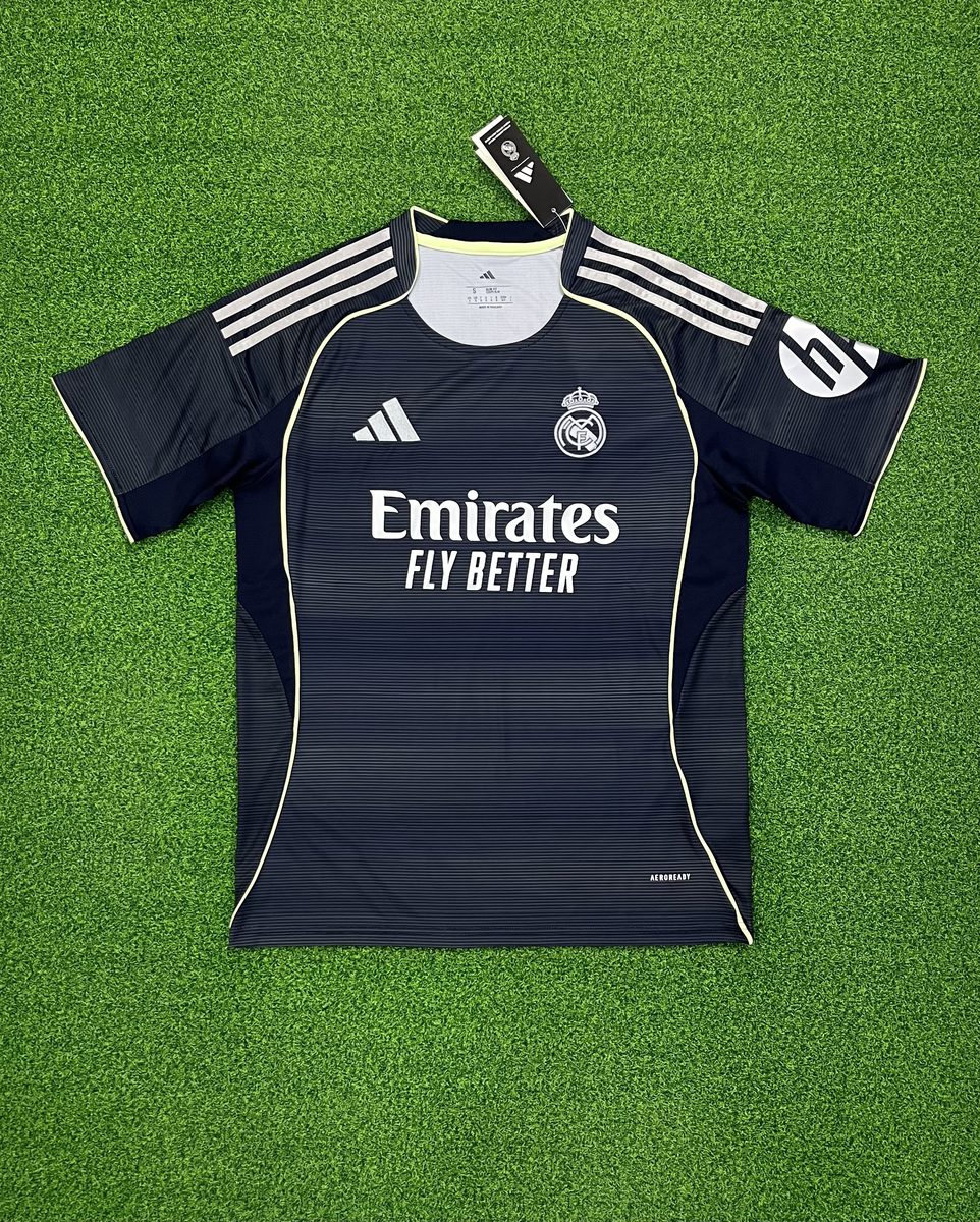 Real Madrid 2025-26 Away Jersey