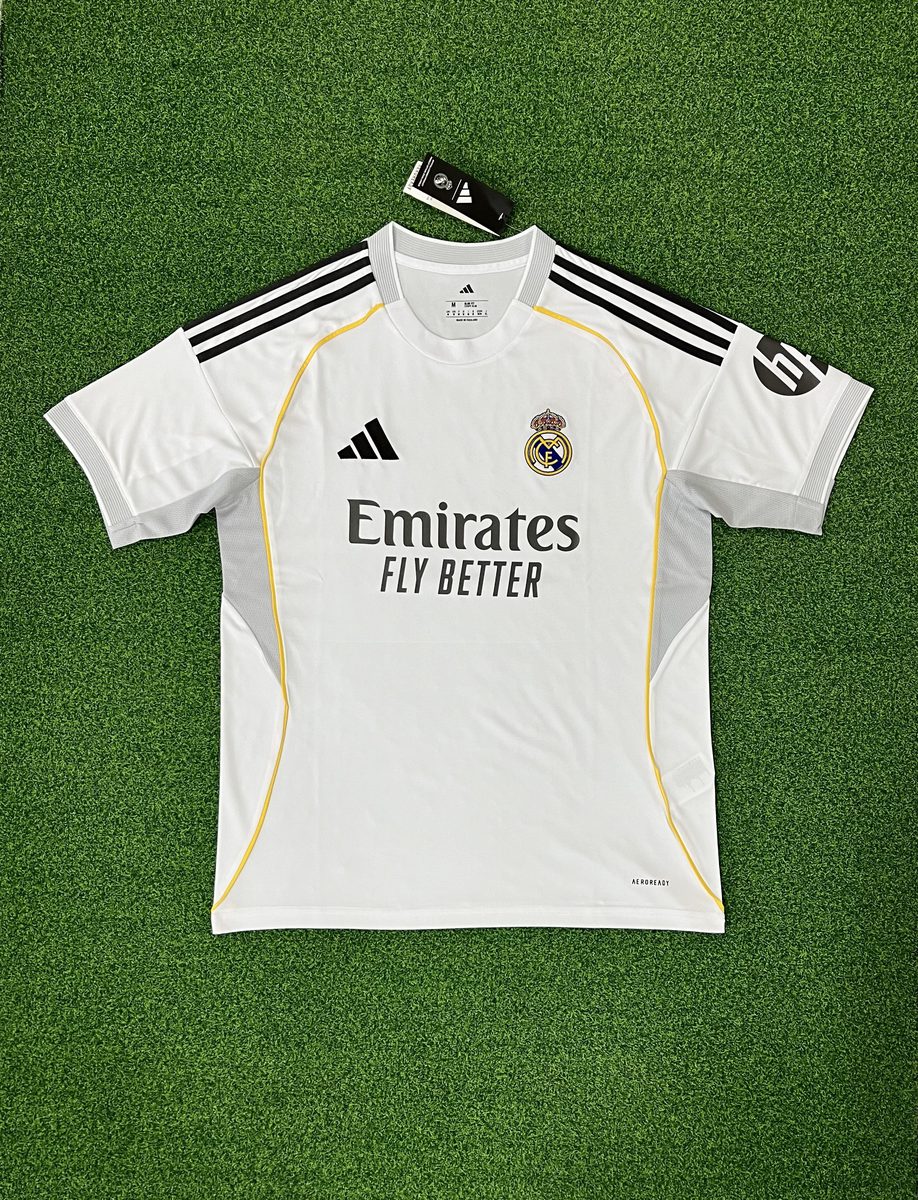 Real Madrid 2025-26 Home Jersey