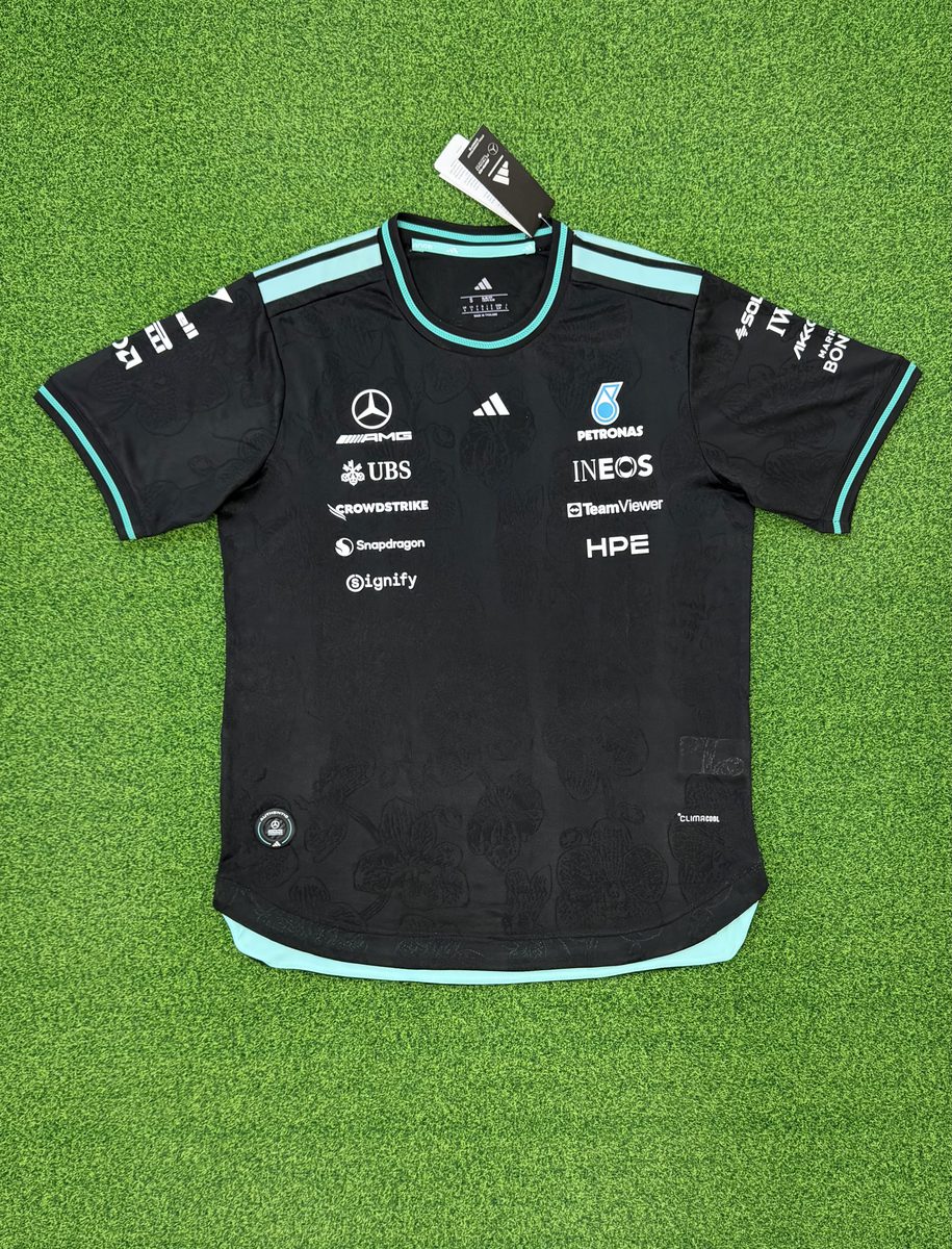 Mercedes-AMG 2026 Player Version - Black Crew Neck